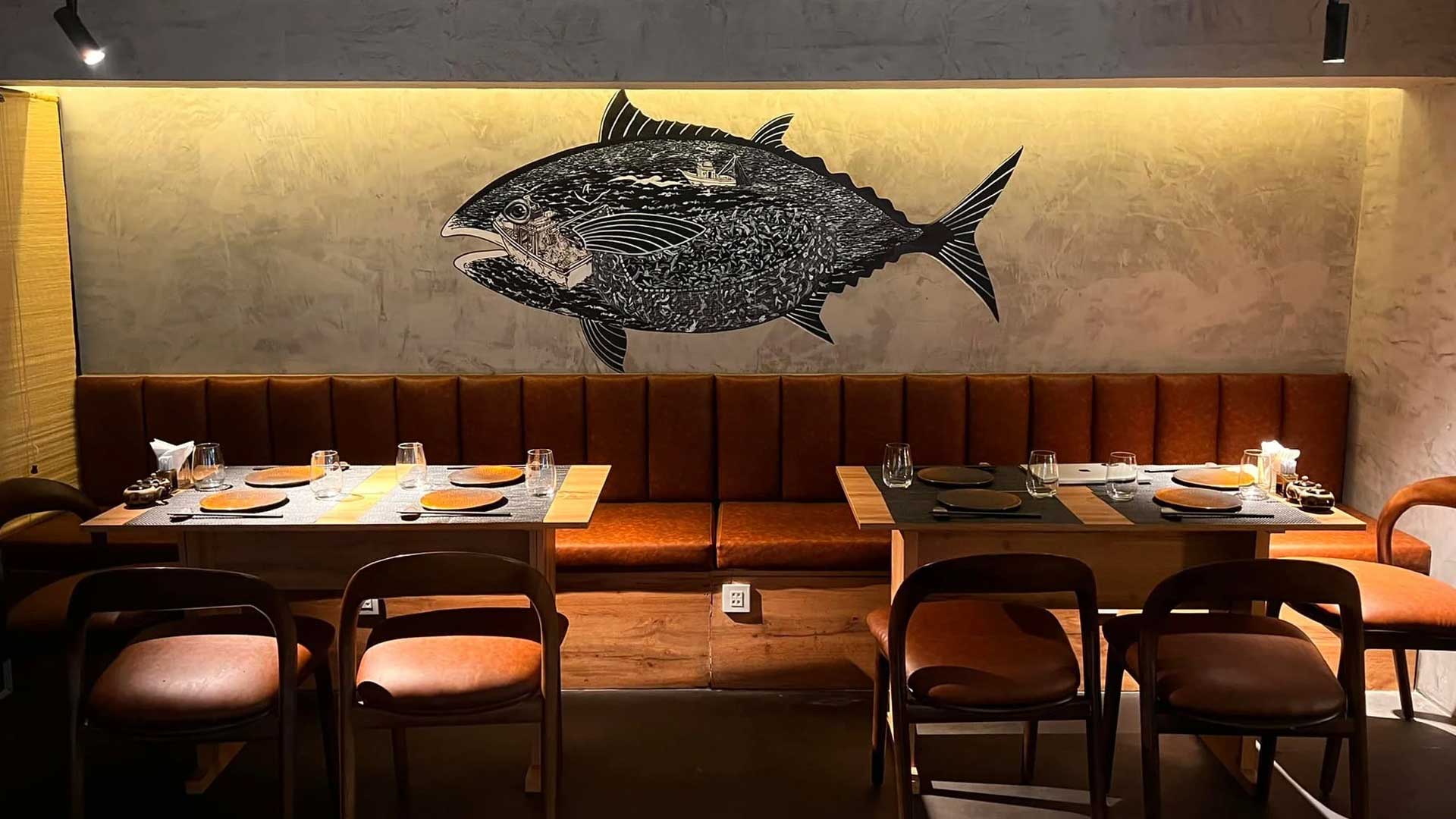 Cải tạo không gian ẩm thực đương đại tại MAGURO Studio